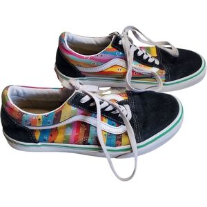 Vans Sesame Street Old Skool Multi Sneaker Lace Up Shoes Men's Size 5.5